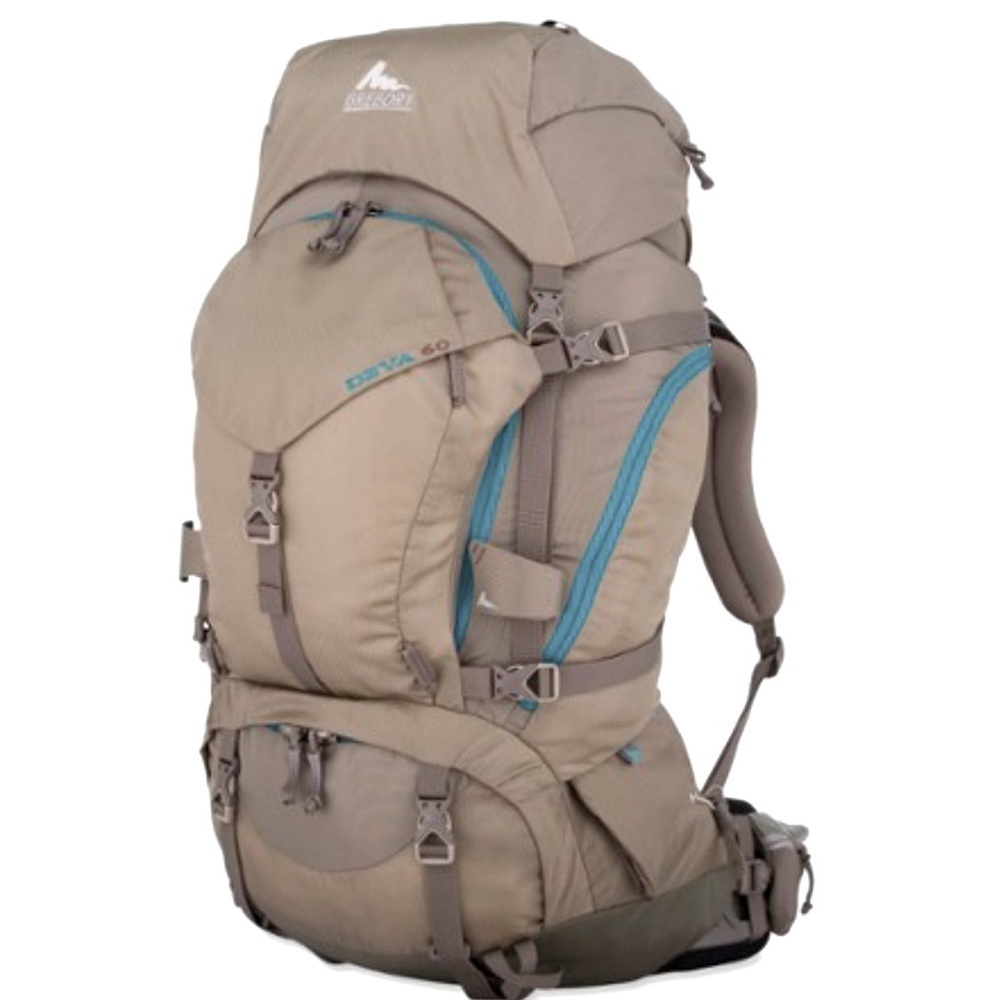 Women's Gregory Deva 60L Pack - Grey/Teal - XS​​​​
